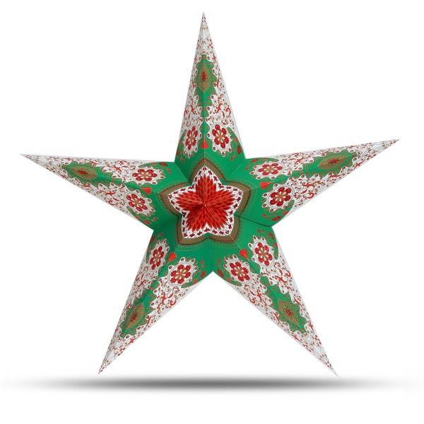 Sonia Originelli Weihnachtsstern 60cm Papier-Stern Weihnachtsdeko VIP-Rabatte