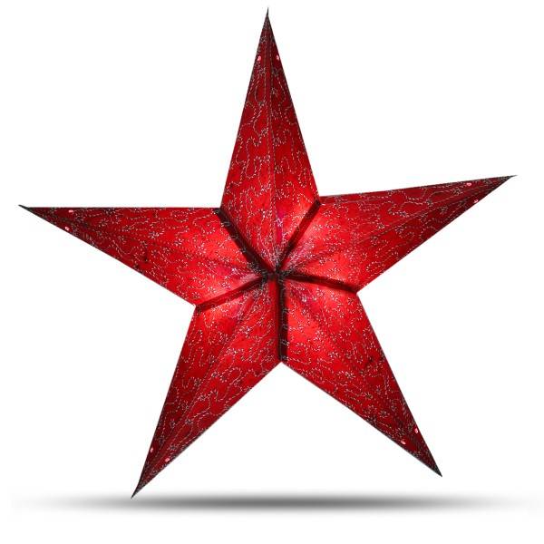 Sonia Originelli Weihnachtsstern 60cm Papier-Stern Weihnachtsdeko Tiefpreis