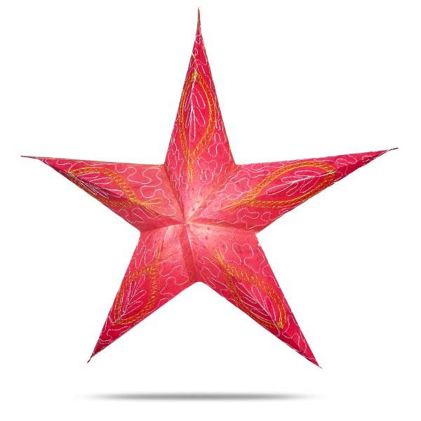 Sonia Originelli Weihnachtsstern 60cm Papier-Stern Weihnachtsdeko 50% Rabatt für begrenzte Zeit