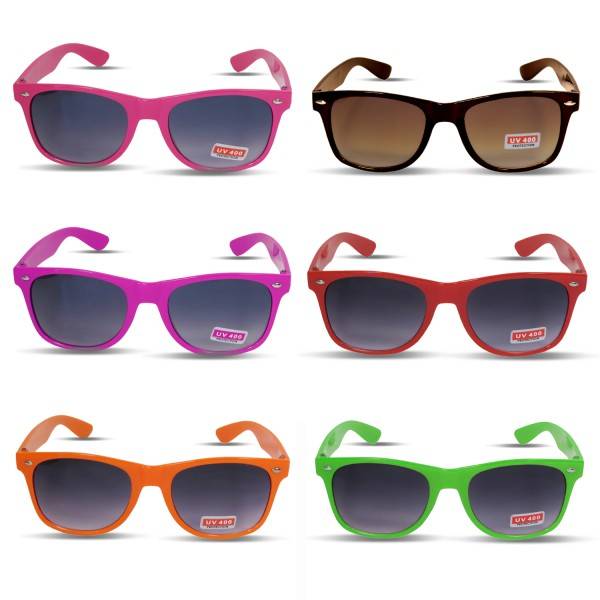 Sonia Originelli Sonnenbrille Einfarbig Transparent Partybrille Spaß Fasching Cyber Monday