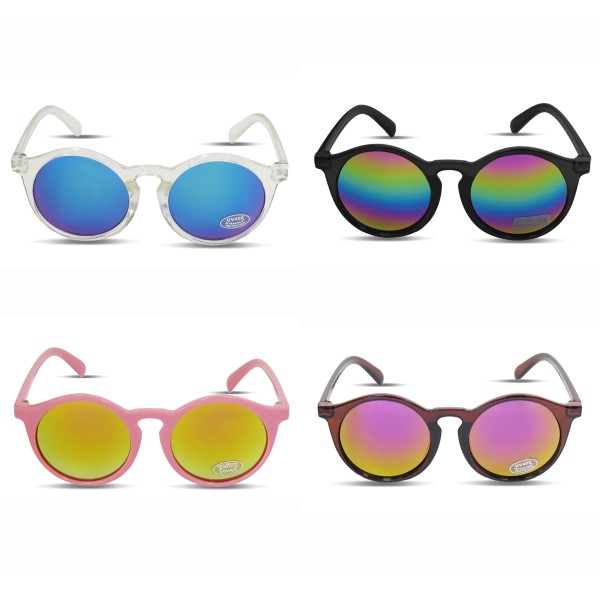Sonia Originelli Sonnenbrille Fashion Verspiegelt Rund Sommer Fun Osterangebot