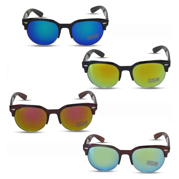 Sonia Originelli Sonnenbrille Modern Verspiegelt Klassisch Sommer Letzte 3 Tage