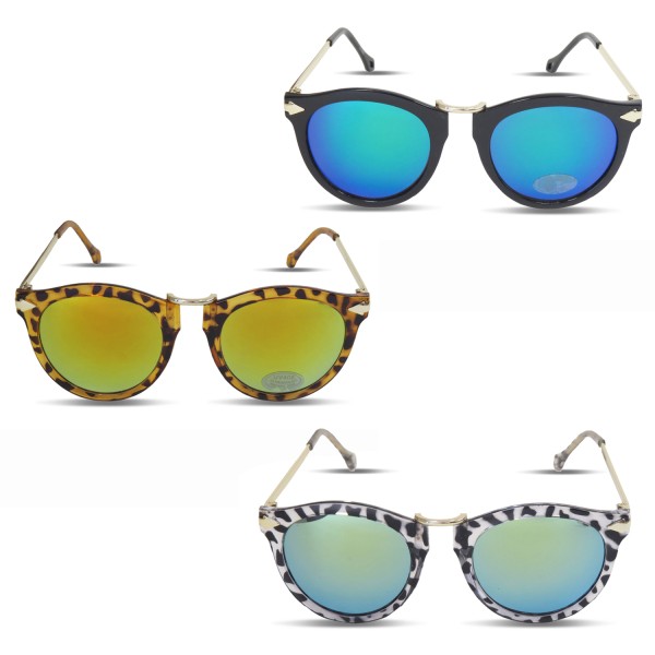 Sonia Originelli Sonnenbrille Verspiegelt Leo Damen Trend Sommer Zeitbegrenzte Promotion