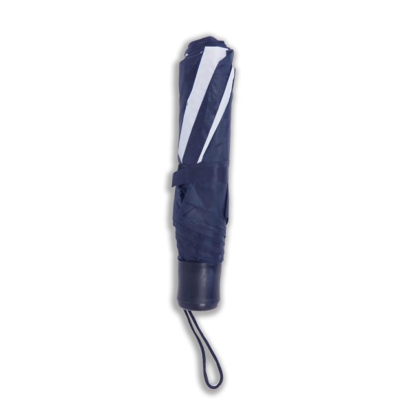Sonia Originelli Taschenschirm Uni "Anker" Regenschirm Schutz Maritim Küste Einfarbig Clearance-Verkauf