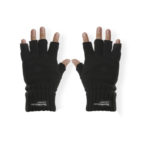 Sonia Originelli Strickhandschuh Halbfinger Wolle Fleece Winter Unisex 2025