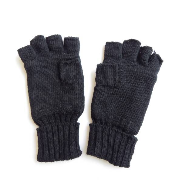 Sonia Originelli Strickhandschuh Halbfinger Wolle Fleece Winter Unisex 2025