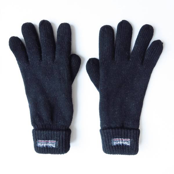 Sonia Originelli Strickhandschuhe Einfarbig Finger Umschlag Wolle Fleece Unisex Online