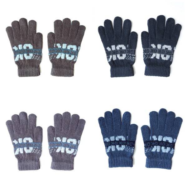 Sonia Originelli Strickhandschuhe Finger Winter OK Statement Unisex Verkauf