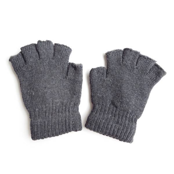 Sonia Originelli Strickhandschuhe Fingerhandschuhe Strick Halbfinger Einfarbig Winter Hotsell