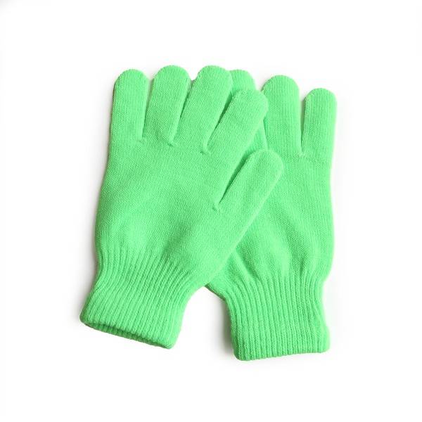 Sonia Originelli Strickhandschuhe Neon bunt knallig ungefüttert dehnbar unisex Blitzverkäufe