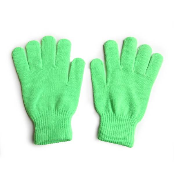 Sonia Originelli Strickhandschuhe Neon bunt knallig ungefüttert dehnbar unisex Blitzverkäufe