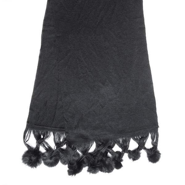 Sonia Originelli Schal Angora Viskose Bommel Winter Soft Preisnachlass