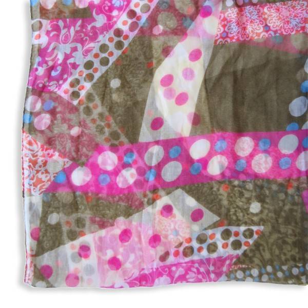 Sonia Originelli Schal Loop "Abstrakte Kunst" Rundschal Sommer Blitzangebot