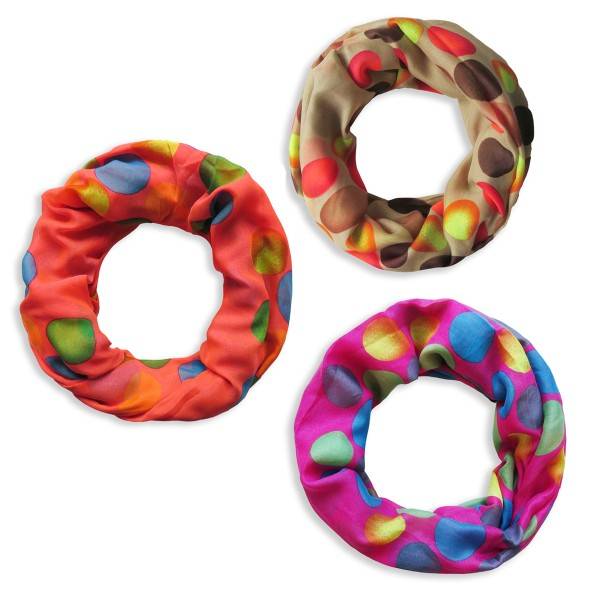 Sonia Originelli Schal Loop "Kugeln" Rundschal Sommer Wochenangebot