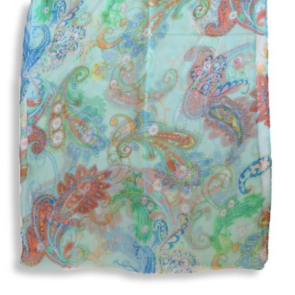 Sonia Originelli Schal Loop "Paisley" Glitzer Rundschal Sommer Neueste Stile