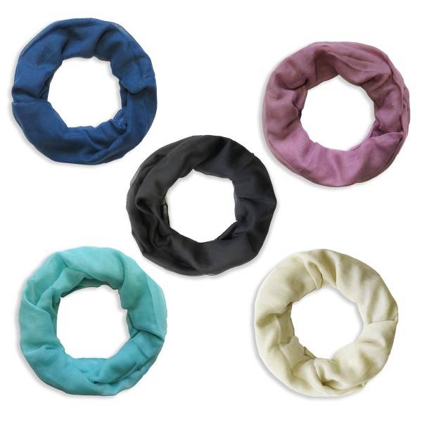 Sonia Originelli Schal Loop "Uni" Glitzer Rundschal Sommer Bis zu 65% Rabatt