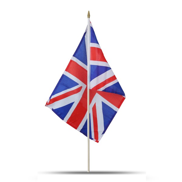 Sonia Originelli 10er Set Fahne Flagge Winkfahne "Grossbritannien" GB UK Handfahne EM WM Limitierter Zeitrabatt