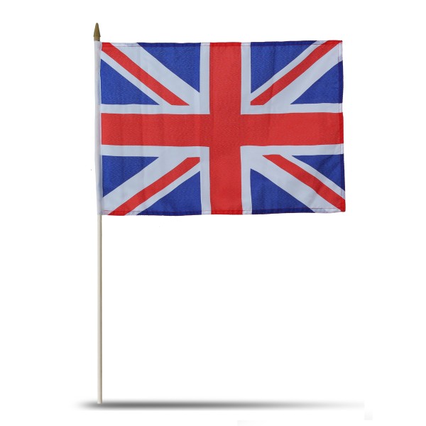 Sonia Originelli 10er Set Fahne Flagge Winkfahne "Grossbritannien" GB UK Handfahne EM WM Limitierter Zeitrabatt