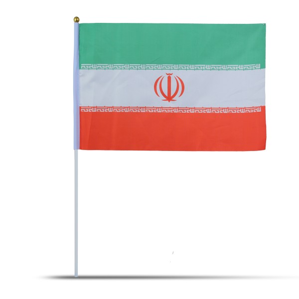 Sonia Originelli 10er Set Fahne Flagge Winkfahne "Iran" Handfahne EM WM Fabrikpreis