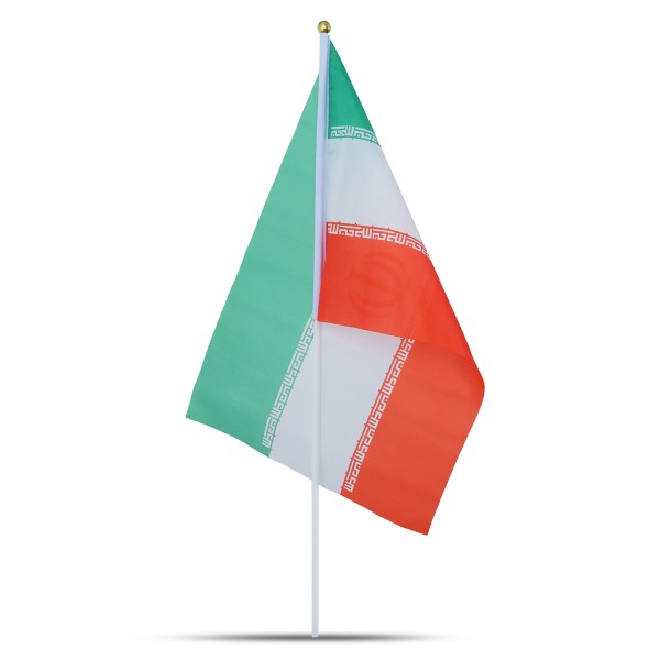 Sonia Originelli 10er Set Fahne Flagge Winkfahne "Iran" Handfahne EM WM Fabrikpreis