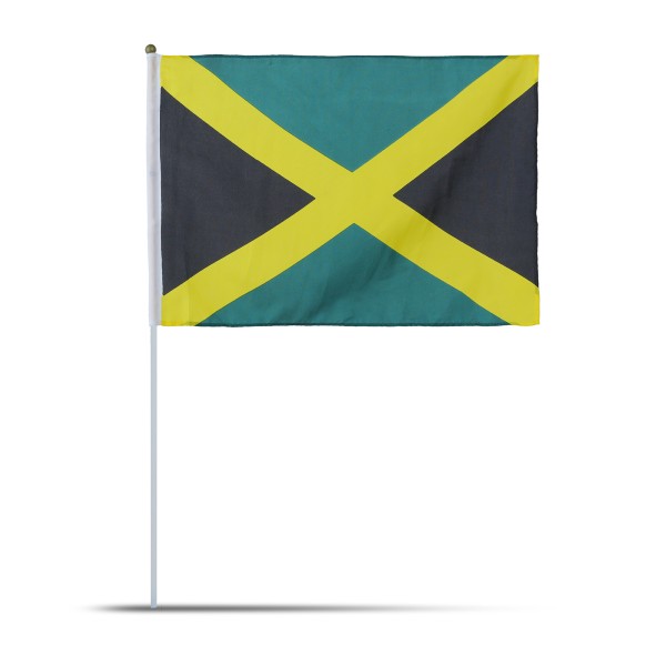 Sonia Originelli 10er Set Fahne Flagge Winkfahne "Jamaika" Jamaica Handfahne EM WM Günstig kaufen