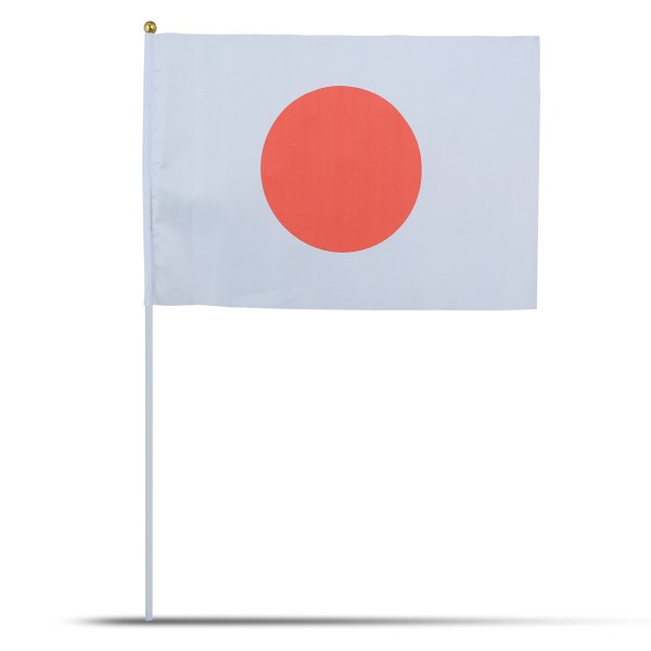 Sonia Originelli 10er Set Fahne Flagge Winkfahne "Japan" Handfahne EM WM Versandkostenfrei