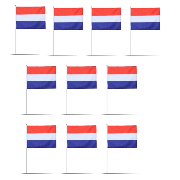 Sonia Originelli 10er Set Fahne Flagge Winkfahne "Kroatien" Croatia Handfahne EM WM Preisnachlass