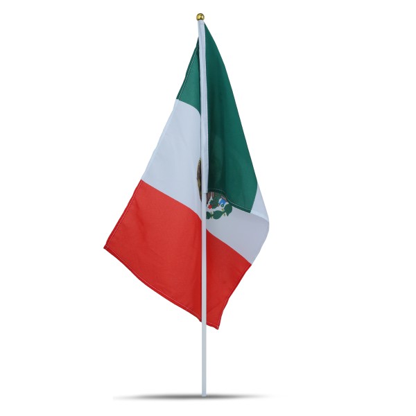 Sonia Originelli 10er Set Fahne Flagge Winkfahne "Mexiko" Mexico Handfahne EM WM Cyber Monday
