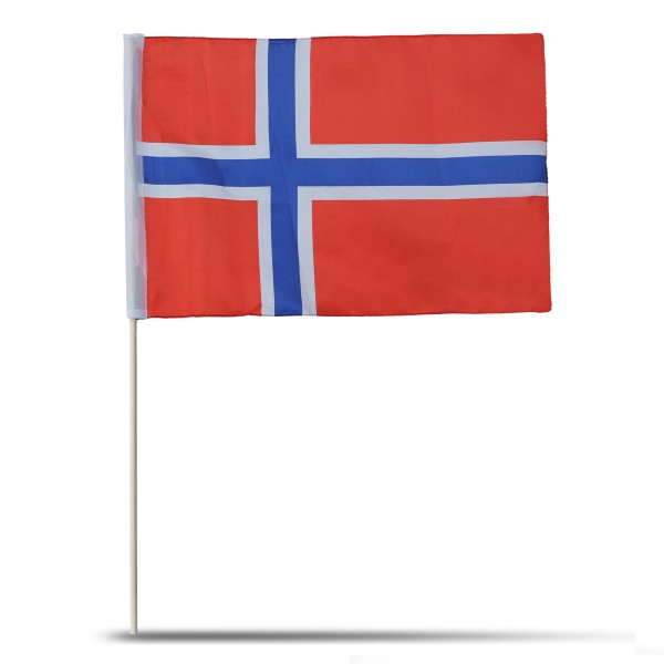 Sonia Originelli 10er Set Fahne Flagge Winkfahne "Norwegen" Norway Handfahne EM WM Muttertagsangebot