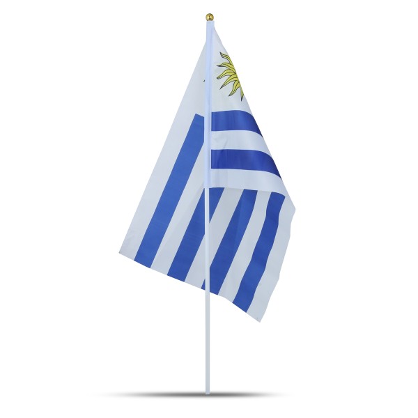 Sonia Originelli 10er Set Fahne Flagge Winkfahne "Uruguay" Handfahne EM WM Online Outlet