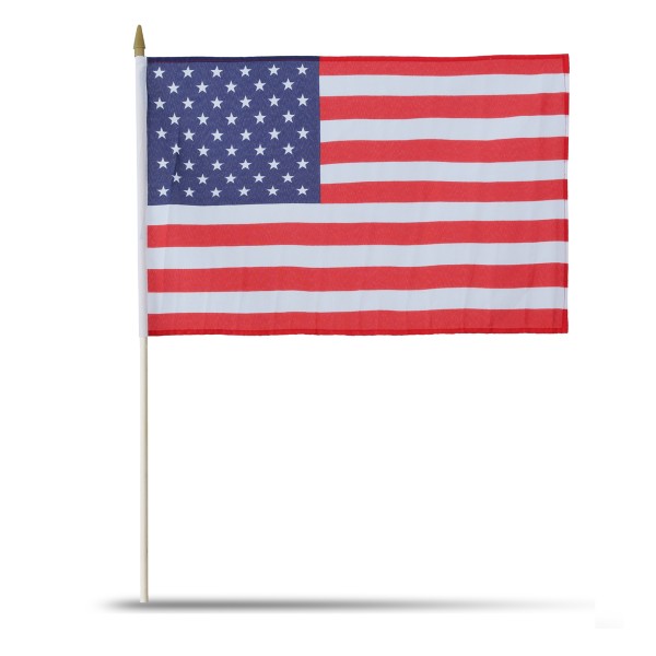 Sonia Originelli 10er Set Fahne Flagge Winkfahne "USA" Amerika Handfahne EM WM Zeitlich begrenztes Angebot
