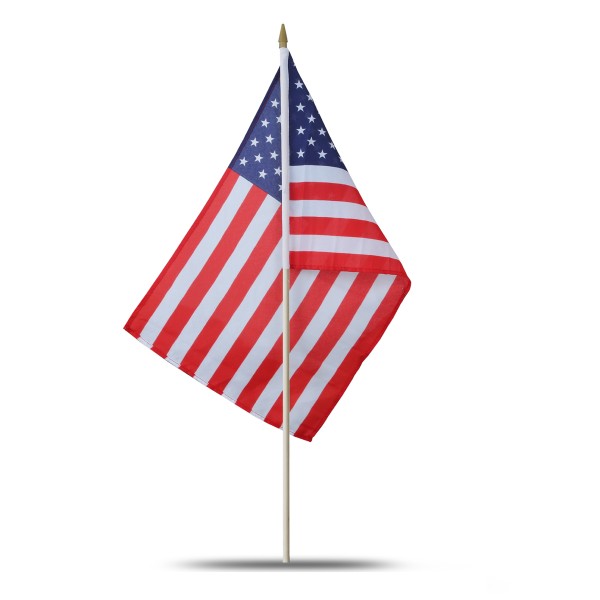 Sonia Originelli 10er Set Fahne Flagge Winkfahne "USA" Amerika Handfahne EM WM Zeitlich begrenztes Angebot