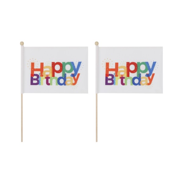 Sonia Originelli 2 er Set Tischfähnchen "Happy Birthday" Geburtstag Tischdeko Tägliche Deals