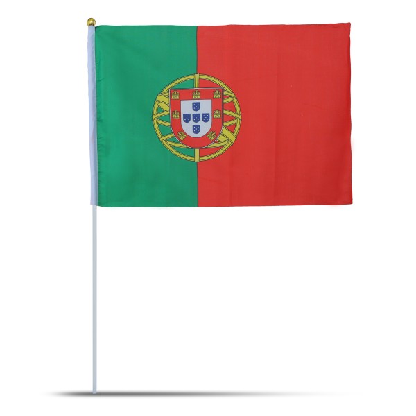 Sonia Originelli 10er Set Fahne Flagge Winkfahne "Portugal" Handfahne EM WM Zeitbegrenzte Promotion
