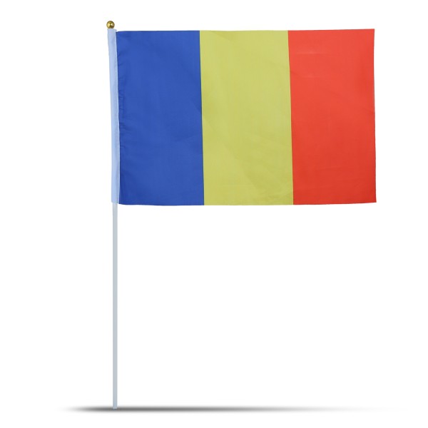Sonia Originelli 10er Set Fahne Flagge Winkfahne "Rumänien" Romania Handfahne EM WM Bis zu 60% Rabatt