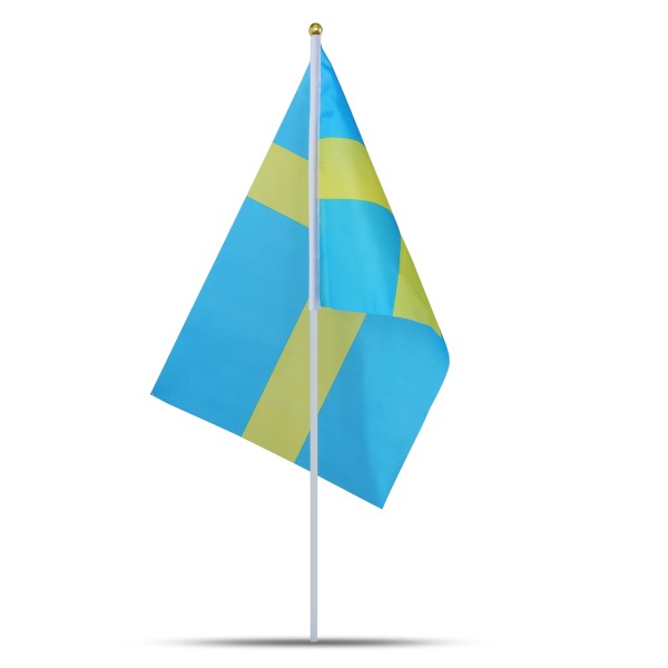 Sonia Originelli 10er Set Fahne Flagge Winkfahne "Schweden" Sweden Handfahne EM WM Discount Store für neue Produkte