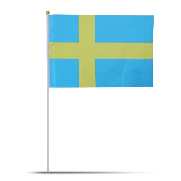 Sonia Originelli 10er Set Fahne Flagge Winkfahne "Schweden" Sweden Handfahne EM WM Discount Store für neue Produkte