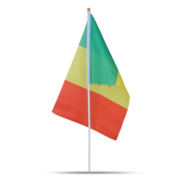 Sonia Originelli 10er Set Fahne Flagge Winkfahne "Senegal" Handfahne EM Super Rabatt