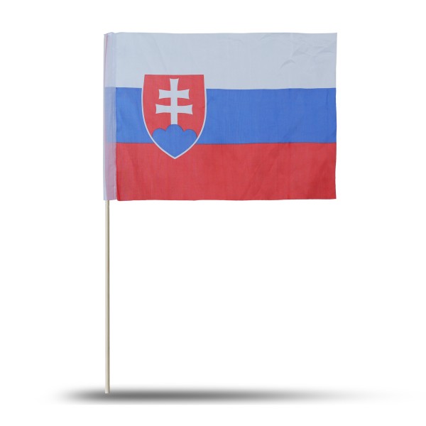 Sonia Originelli 10er Set Fahne Flagge Winkfahne "Slowakei" Slovakia Handfahne EM WM 50% Rabatt mit kostenlosem Versand