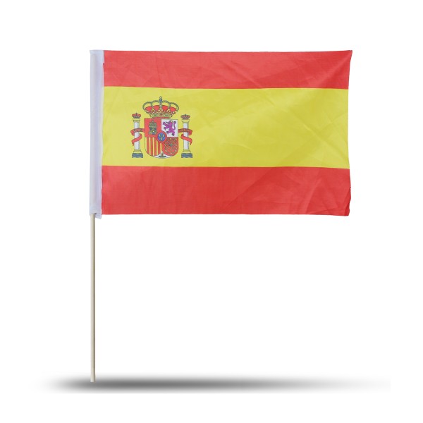 Sonia Originelli 10er Set Fahne Flagge Winkfahne "Spanien" Spain Espana Handfahne EM WM Kostenloser Versand international