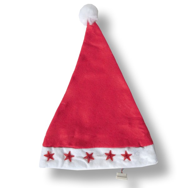 Sonia Originelli Weihnachtsmütze "Blinklicht" Sterne Kostenloser Versand