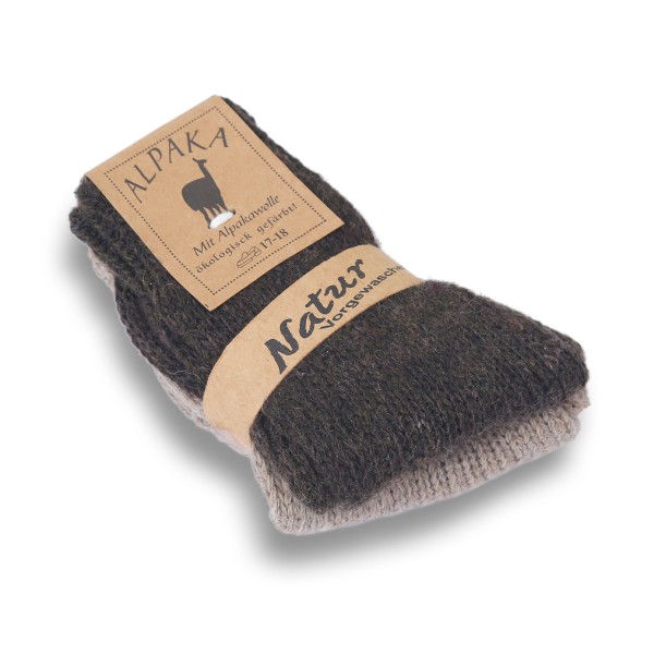 Sonia Originelli 2 Paar Kindersocken Alpakawolle 92% unisex Valentinstagsangebot