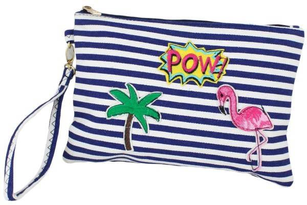 Sonia Originelli Clutch Kosmetiktasche "Flamingo" Schminktasche Wochenangebot