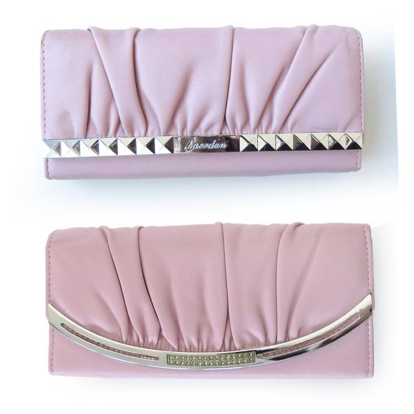 Sonia Originelli Kellner Portemonnaie Damen Geldbörse XL Clutch Tasche mit Kette Letzte 2 Tage