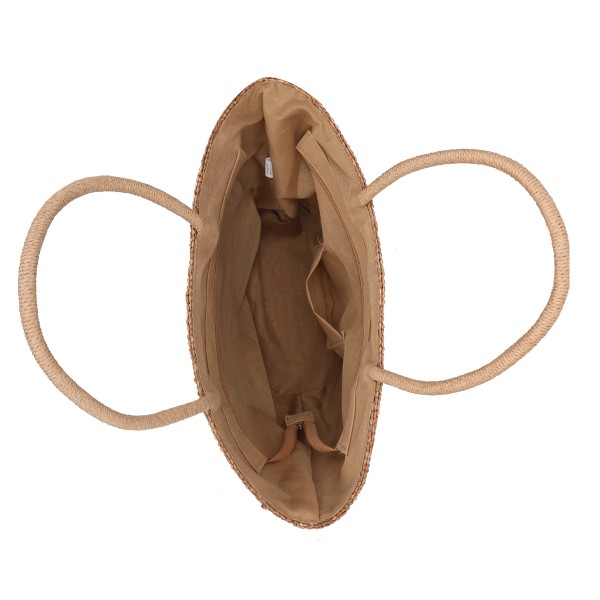 Sonia Originelli Korbtasche "Mini Sterne" Stickerei Quastenverzierung Shopper Sommer Zeitbegrenzte Promotion