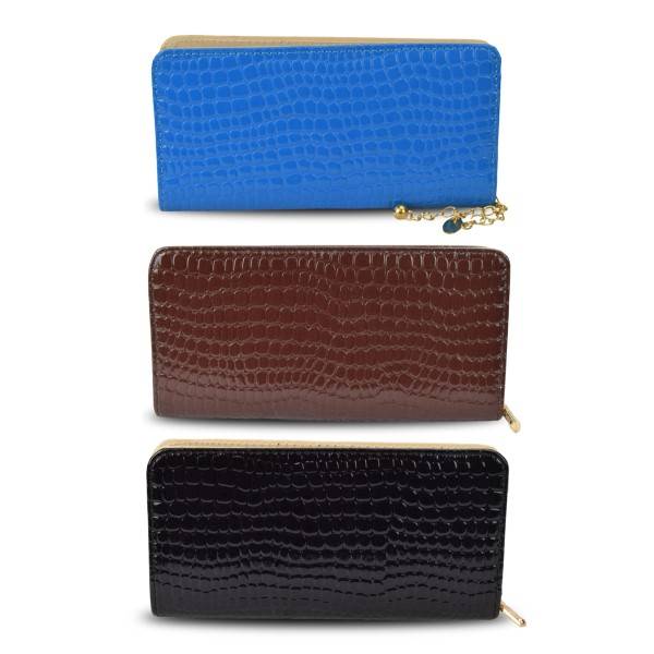 Sonia Originelli Portemonnaie Clutch Lackoptik glänzend Discount Store für neue Produkte