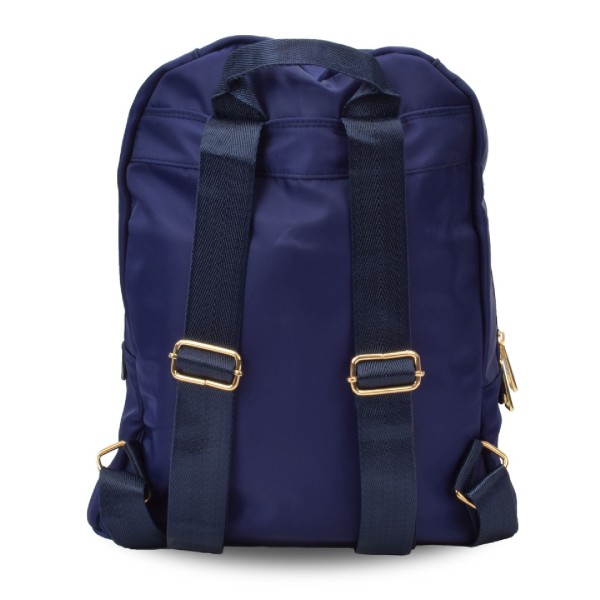 Sonia Originelli Rucksack unifarben Anker Symbol hochwertige Verarbeitung Laptop Fach Fabrikladen