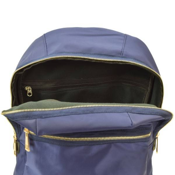 Sonia Originelli Rucksack unifarben Anker Symbol hochwertige Verarbeitung Laptop Fach Fabrikladen