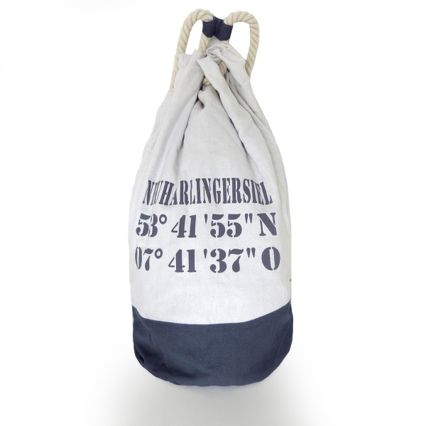 Sonia Originelli XL Seesack "Neuharlingersiel" Marinesack Bag Maritim Black Friday