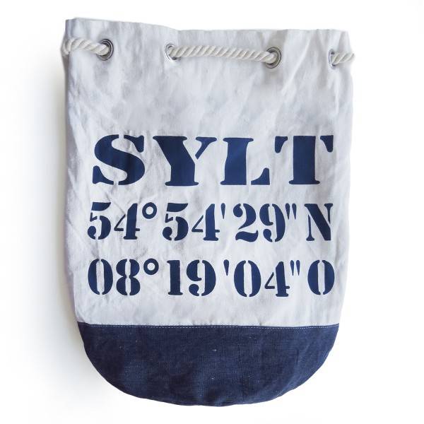 Sonia Originelli XL Seesack "Sylt" Marinesack Bag Maritim Valentinstagsangebot